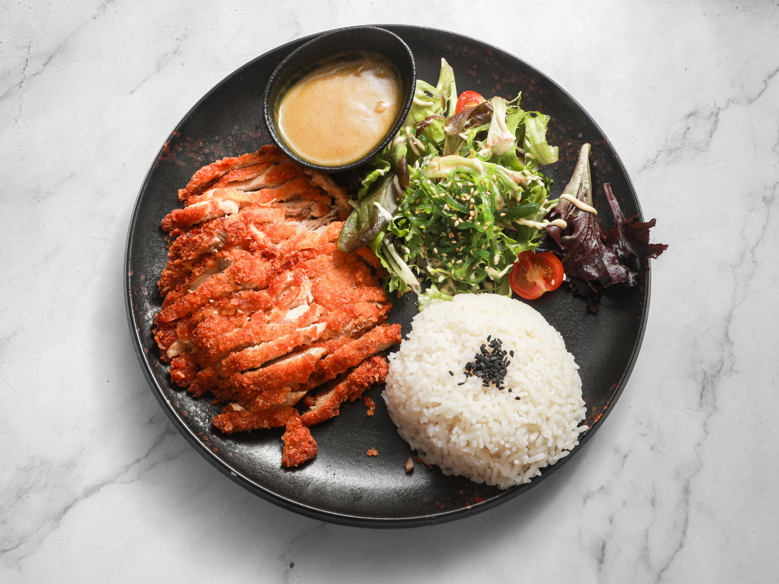 Kipschnitzel in currysaus